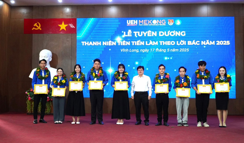 Đoàn Thanh niên – Hội Sinh viên UEH Mekong: đưa việc học và làm theo Bác vào học tập, rèn luyện và phục vụ cộng đồng