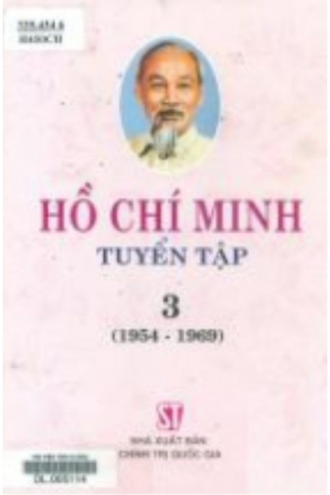 Hồ Chí Minh tuyển tập – Tập 3 (1954–1969)